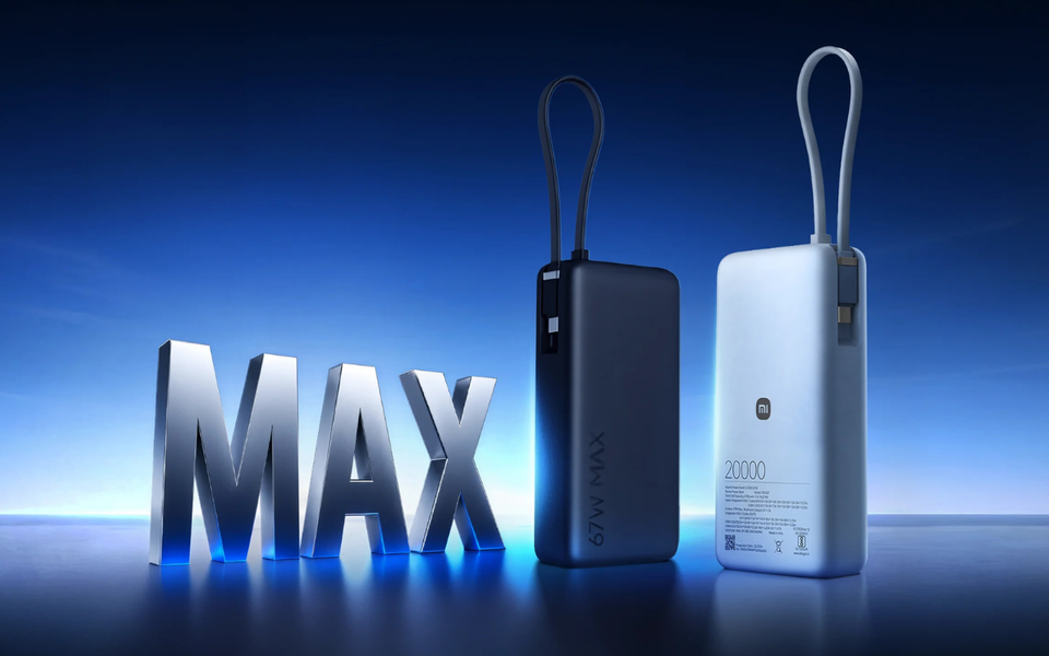 20 000 мАч и 67 Вт за 40 долларов. Представлен мобильный аккумулятор Xiaomi Power Bank 5i 20000 67W - 1